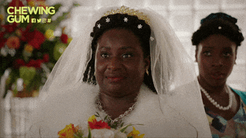 michaela coel crying GIF by Chewing Gum Gifs