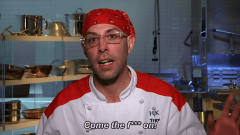 mad come on GIF by Hell's Kitchen