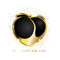 Gold Peach Sticker by Sol beauty and care