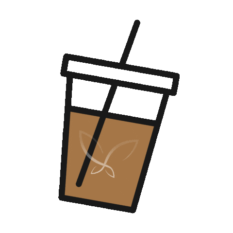 revivealaska giphyupload coffee coffeeshop icedcoffee Sticker