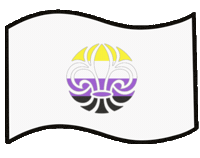 Flag Sticker by Scouterna