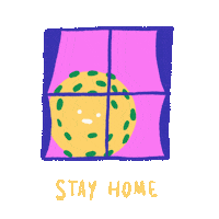 Corona Bacteria Sticker by adambanaszek