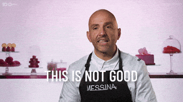 Dessert This Is Not Good GIF by MasterChefAU