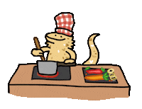 Chef Cooking Sticker by TeaBag