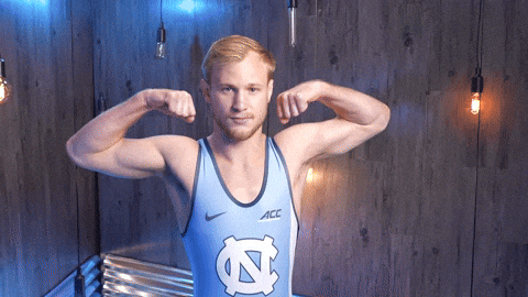 University Of North Carolina Wrestling GIF by UNC Tar Heels
