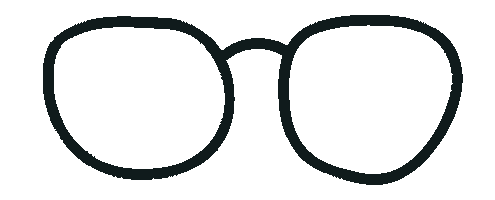 Look Glasses Sticker by TeaBag