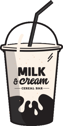 shake it Sticker by Milk And Cream Cereal Bar