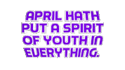 Happy April Sticker by OpticalArtInc.