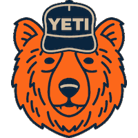 Chi Town Bear Sticker by YETI