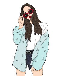 Girl Illustration Sticker by sublinhando