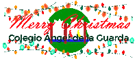 Merry Christmas Sticker by Colegio Ángel de la Guarda