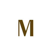 M Sticker by mixed_brazil