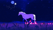 Chinese New Year Horse GIF by Poupoutte