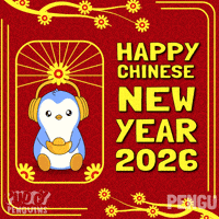 Chinese New Year Penguin GIF by Pudgy Penguins