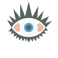 Eye Love Sticker by bykindpeople