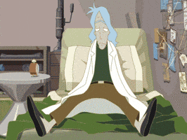 Tired Rick And Morty GIF by Adult Swim