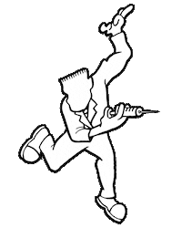 Punk Rock Detroit Sticker by Fat Wreck Chords