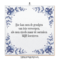 Wijsheid Troost Sticker by Tegelspreuken.nl