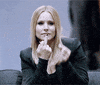 Veronica Mars Middle Finger GIF