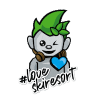 Ski Skiing Sticker by SkiResort ČERNÁ HORA – PEC