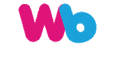 Welcomebaby wb welcome baby welcomebaby wb logo Sticker