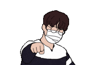 cjjjaewon winner victory ceremony yyh Sticker