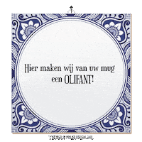 Drama Mug Sticker by Tegelspreuken.nl
