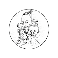 Couple Singer Sticker by #nikaachris