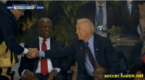 Joe Biden Soccer GIF by Fusion
