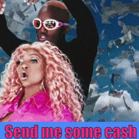 Make It Rain Cash GIF by Kid Lit Music
