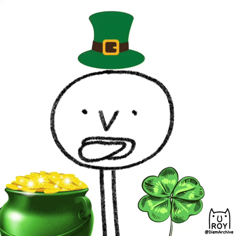 St Patricks Day Demon GIF