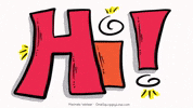Text Hello GIF by OneSquigglyLine