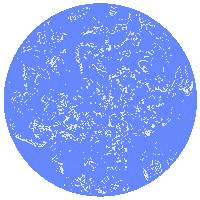 Night Sky Stars Sticker by James Thacher
