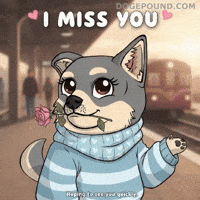 Miss You Love GIF by Doge Pound