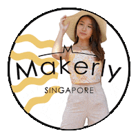 makerlysg singapore sg sia merlion Sticker