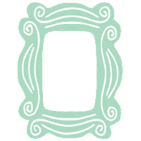 Cartoon Frame Sticker by Karole Kessler