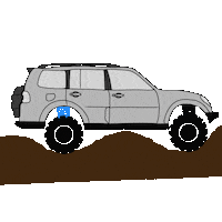 4X4 Mitsubishi Sticker
