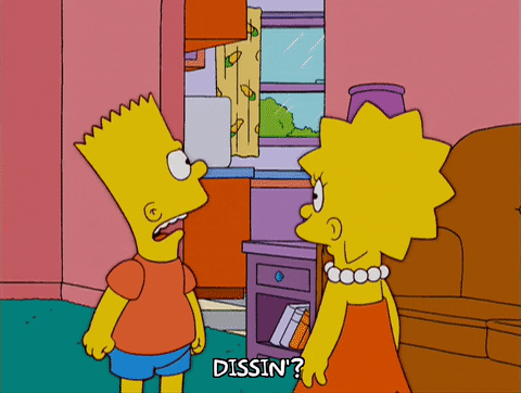 angry bart simpson GIF