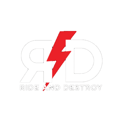 RideAndDestroy motorcycle destroy wheelie fmx Sticker