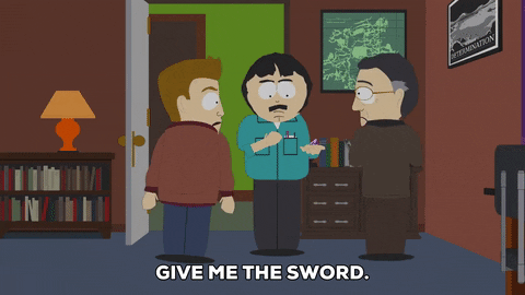 men kneeling GIF by South Park 