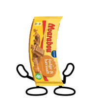 MarabouDanmark mmm kex chokolade daim Sticker