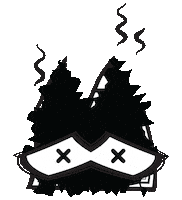 Burnout Dee Sticker by Stamatia Alexaki