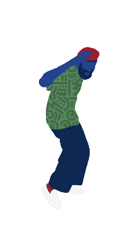 Dance Groove Sticker by crwnking