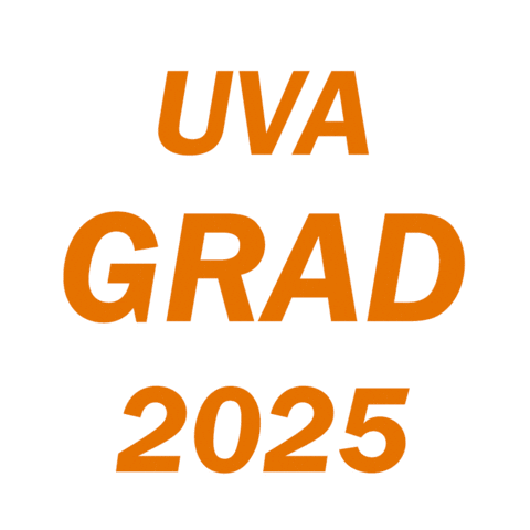 Uva Go Hoos Sticker by University of Virginia