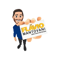flaviomantovaniooficial flaviomantovani deputadoflaviomantovani Sticker
