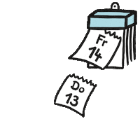 Time Flies Tag Sticker by SHEEPWORLD AG