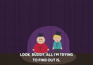 questioning wondering GIF by South Park 