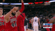 nikola mirotic nba GIF by Chicago Bulls