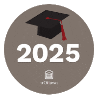 Uograd25 Sticker by uOttawa