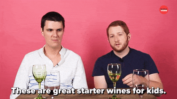 Kids Wine GIF by BuzzFeed